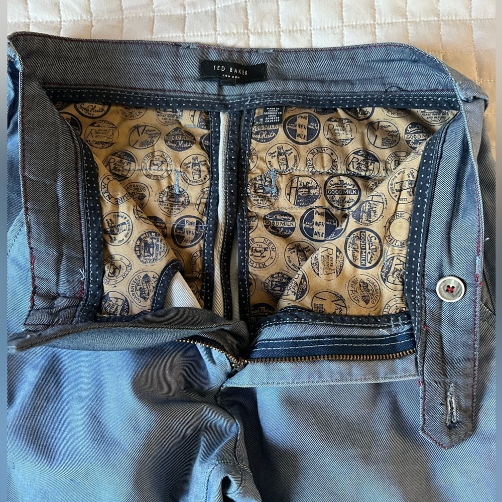 Ted Baker Blue Dress Pants - size 28R